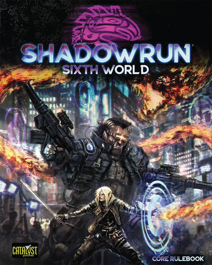 Shadowrun RPG: 6th Edition Core Rulebook (Sixth World) (ONLINE ORDER ONLY)