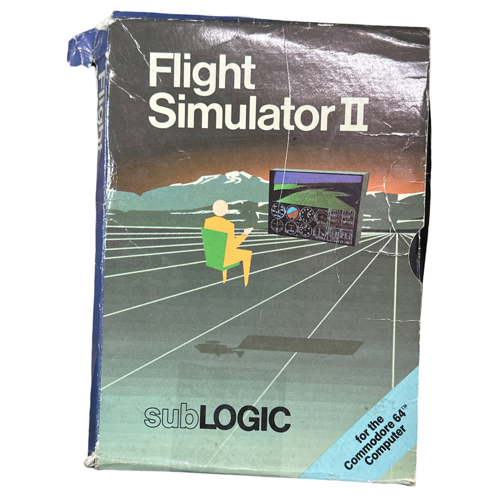 Flight Simulator II - Commodore 64/128 (Online Order Only)