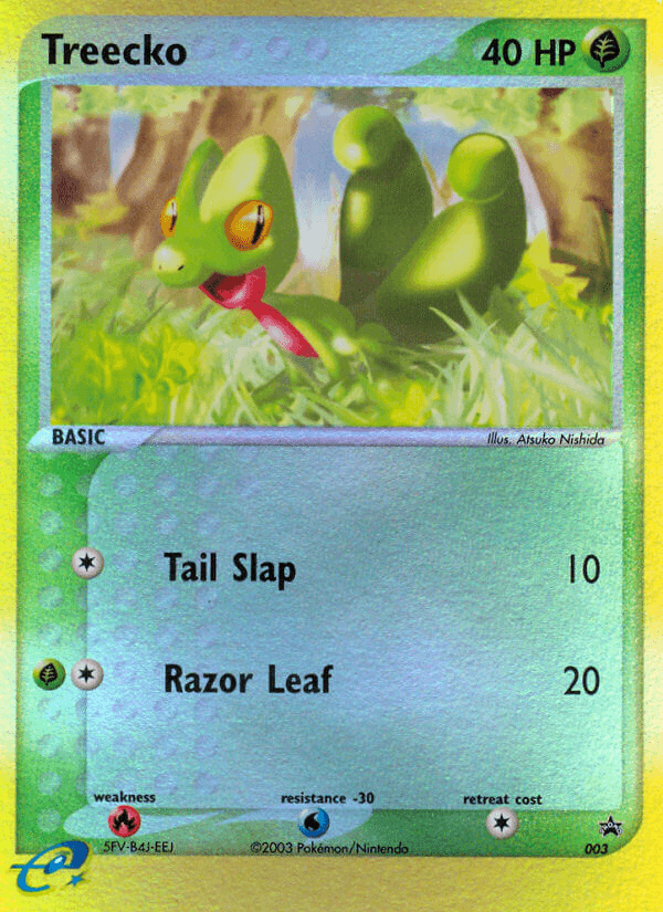 Treecko (003) [Nintendo: Black Star Promos] (Online Only)