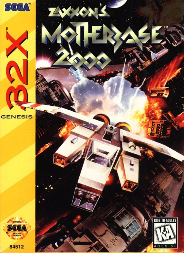 Zaxxon's Motherbase 2000 32X (Sega Genesis) (ONLINE ORDER ONLY)