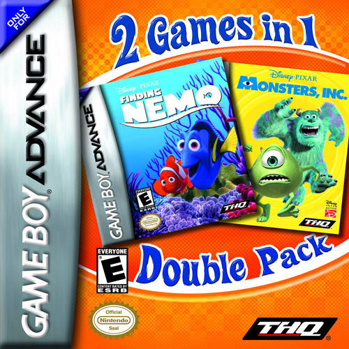 Finding Nemo and Monsters Inc Bundle (Gameboy Advance) (ONLINE ORDER ONLY)