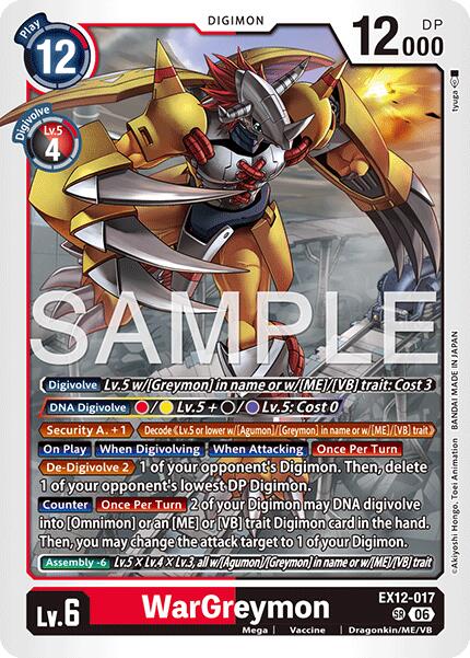 WarGreymon [EX12-017] [Digital World Shambala]