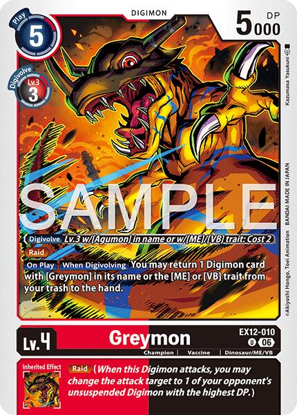 Greymon [EX12-010] [Digital World Shambala]