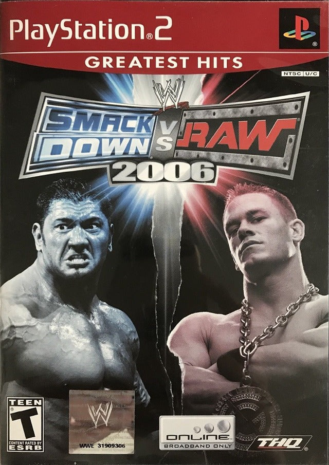 WWE Smackdown vs. Raw 2006 (Greatest Hits) (Playstation 2) (Online Order Only)