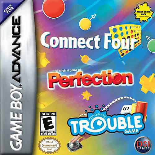 Connect Four / Perfection / Trouble (Gameboy Advance) (ONLINE ORDER ONLY)