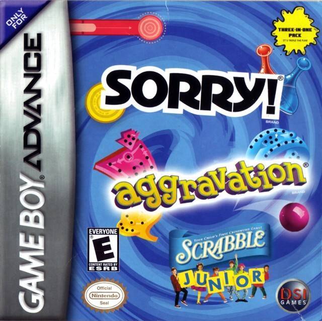 Aggravation/ Sorry/ Scrabble Jr (Gameboy Advance) (Online Order Only)