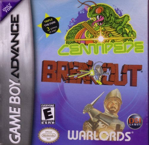 Centipede / Breakout / Warlords (Gameboy Advance) (ONLINE ORDER ONLY)