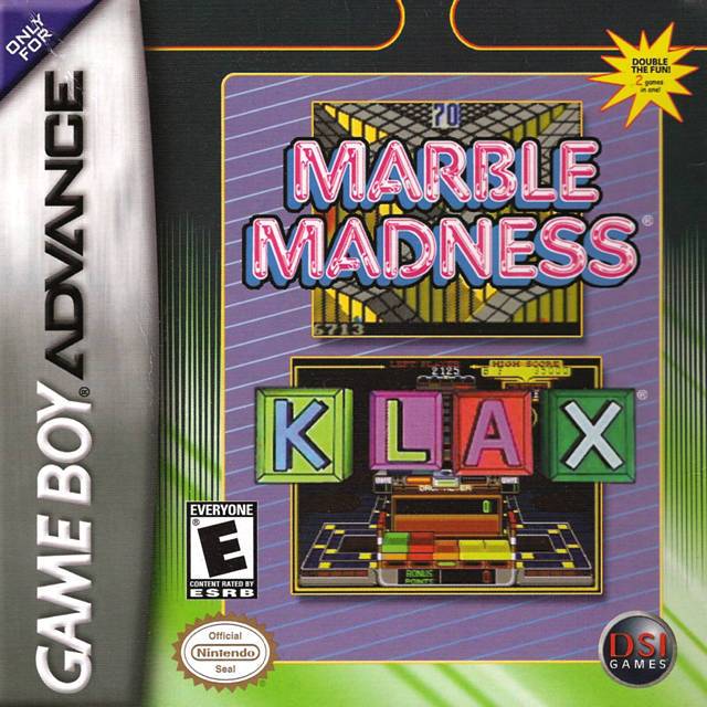 Marble Madness / Klax (Gameboy Advance) (ONLINE ORDER ONLY)
