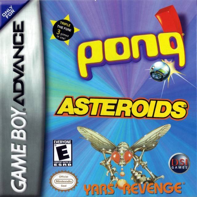 Asteroids / Pong / Yar's Revenge (Gameboy Advance) (Online Order Only)
