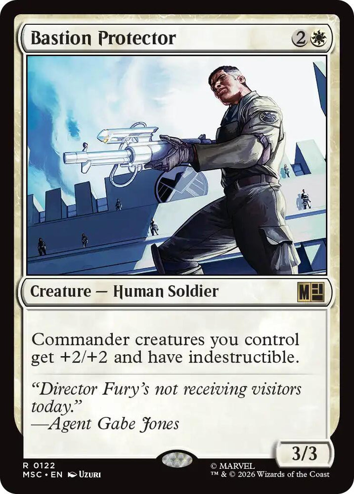 Bastion Protector (Surge Foil) [Marvel Super Heroes Commander]