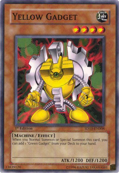 Yellow Gadget [SD10-EN008] Common (ONLINE ORDER ONLY)