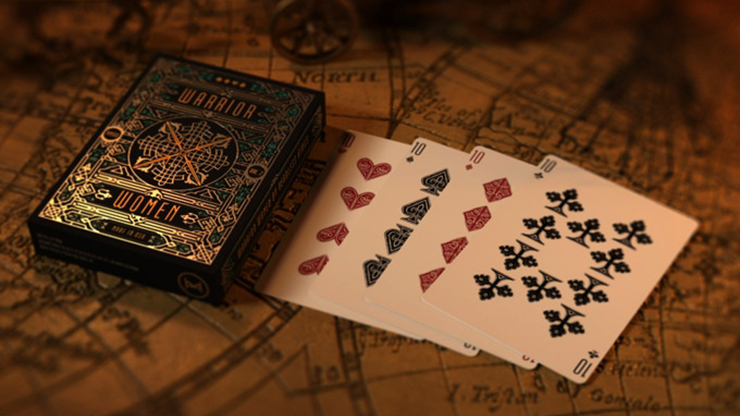 Warrior Women V2 Playing Cards by Headless Kings (ONLINE ORDER ONLY)