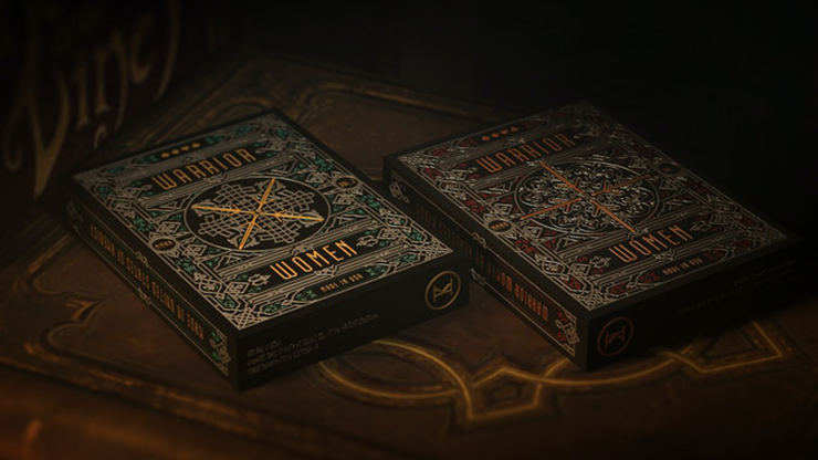 Warrior Women V2 Playing Cards by Headless Kings (ONLINE ORDER ONLY)