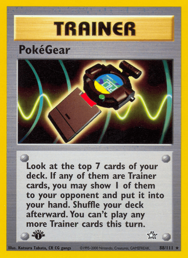 PokeGear (88/111) [Neo Genesis 1st Edition] (Online Only)