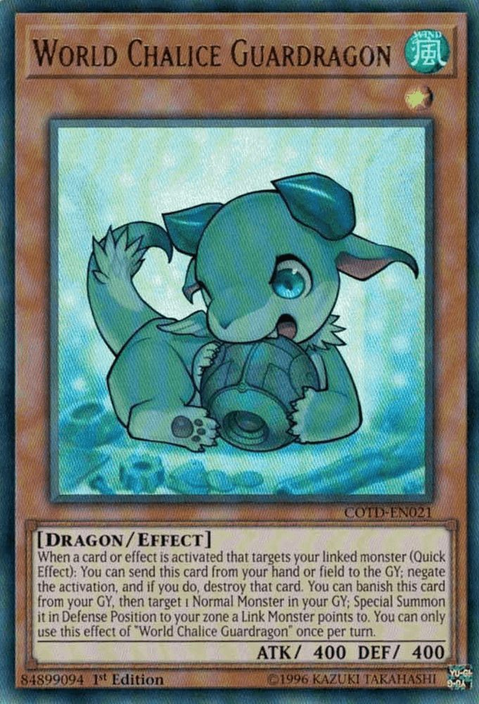 World Chalice Guardragon [COTD-EN021] Ultra Rare (ONLINE ORDER ONLY)