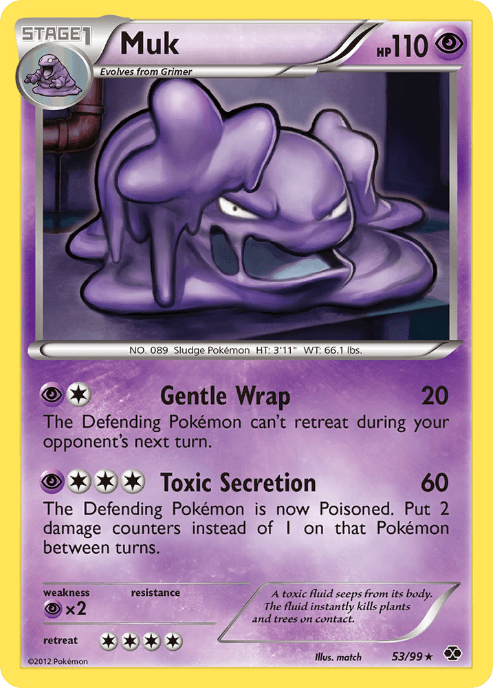 Muk (53/99) [Black & White: Next Destinies] (Online Only)