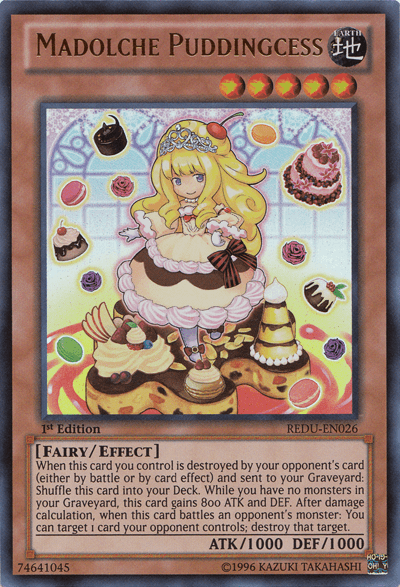 Madolche Puddingcess [REDU-EN026] Ultra Rare (ONLINE ORDER ONLY)