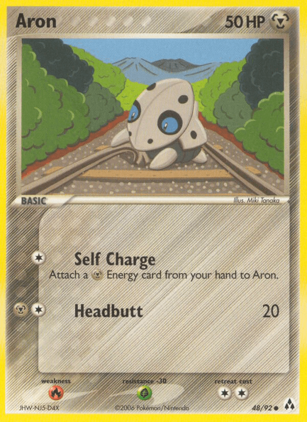 Aron (48/92) [EX: Legend Maker] (Online Only)