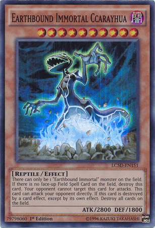 Earthbound Immortal Ccarayhua [LC5D-EN151] Super Rare (ONLINE ORDER ONLY)