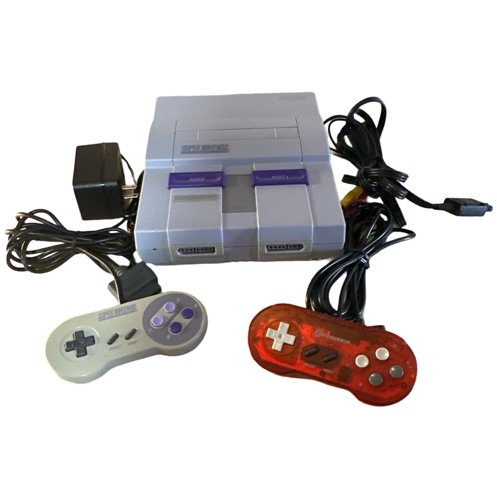 Super Nintendo (With 2 Controllers) (Online Order Only)