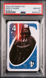 2023 UNO DISNEY 100 DARTH VADER BLUE 4 PSA 10 (Online Order Only)