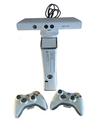 Xbox 360 Slim Console 4GB White Kinect Bundle - Xbox 360 (Online Order Only)