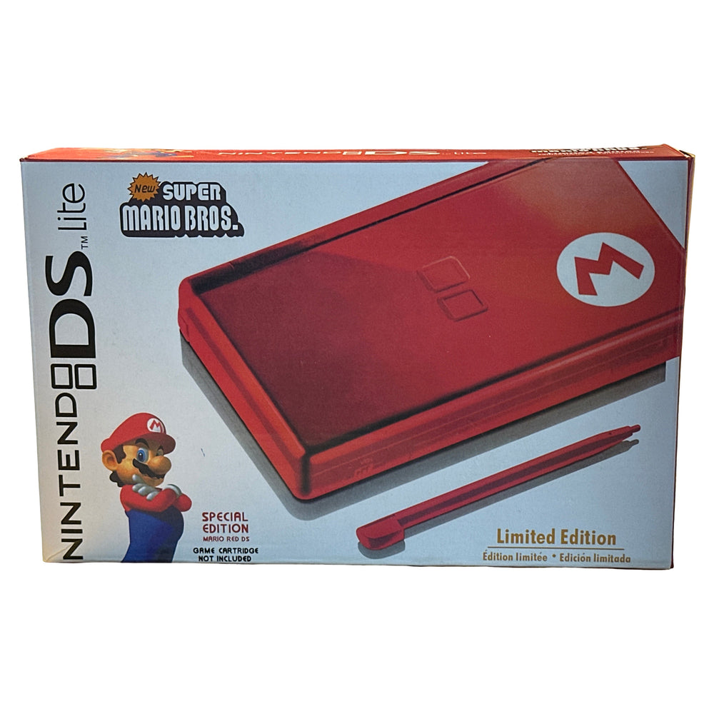 Nintendo DS Lite [Red Mario Limited Edition] - PAL Nintendo DS (Online Order Only)