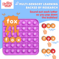 6 Extra CVC Fidget Mats (Word Pop) (Online Order Only)