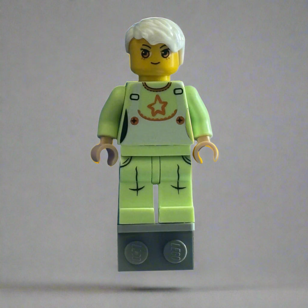 Lime Overalls Farmer Minifigure (ONLINE ORDER ONLY)