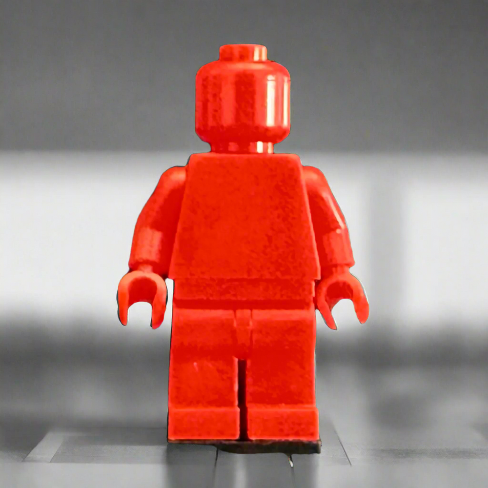Monochrome Custom Minifigures – 40+ Vibrant Colors! (ONLINE ORDER ONLY)