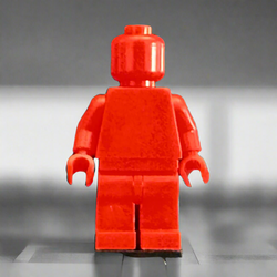 Monochrome Custom Minifigures – 40+ Vibrant Colors! (ONLINE ORDER ONLY)