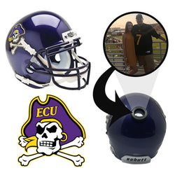 East Carolina Pirates College Football Collectible Mini Helmet - Picture Inside - FANZ Collectibles (Online Order Only) (ONLINE ORDER ONLY)