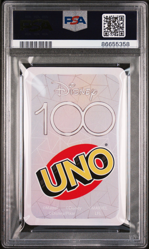 2023 UNO DISNEY 100 MINNIE MOUSE GREEN 5 PSA 9 (Online Order Only)
