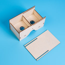 DIY Wooden VR Headset Kit – Build Your Own Smartphone Virtual Reality Viewer (ONLINE ORDER ONLY)