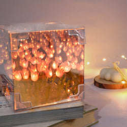 Tulip Mirror LED Night Light - Pink (ONLINE ORDER ONLY)