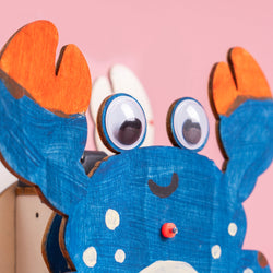Sound-Activated Walking Crab STEM Kit – Build, Paint & Watch It Walk (ONLINE ORDER ONLY)
