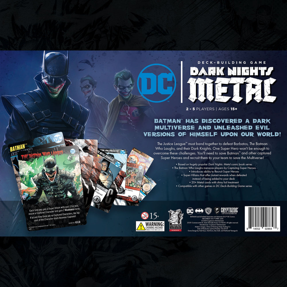 DC Deck-Building Game: Dark Nights: Metal (ONLINE ORDER ONLY)