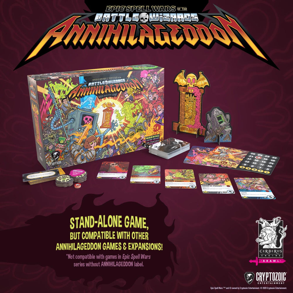Epic Spell Wars of the Battle Wizards: ANNIHILAGEDDON Deck-Building Game (ONLINE ORDER ONLY)