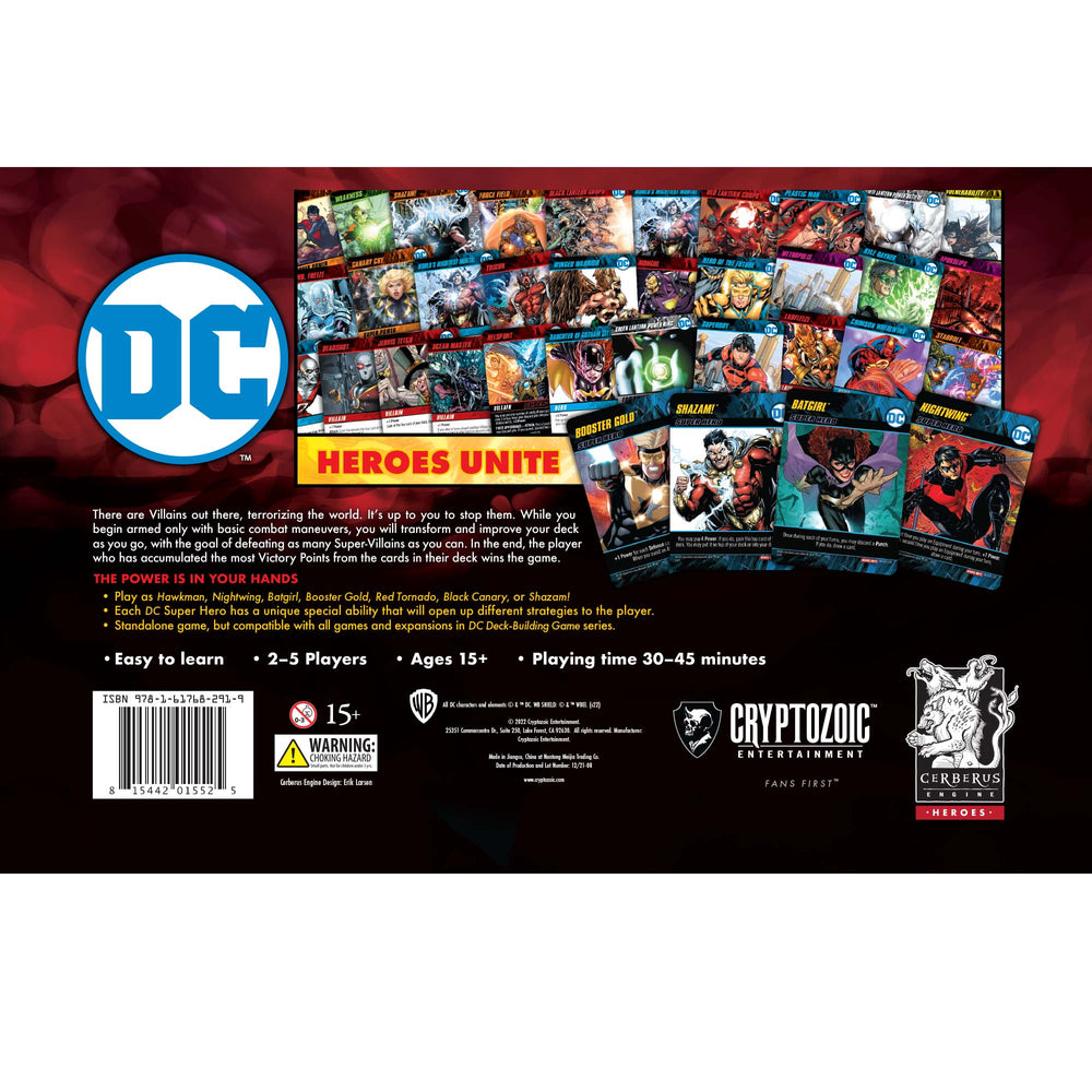 DC Deck-Building Game: Heroes Unite (ONLINE ORDER ONLY)