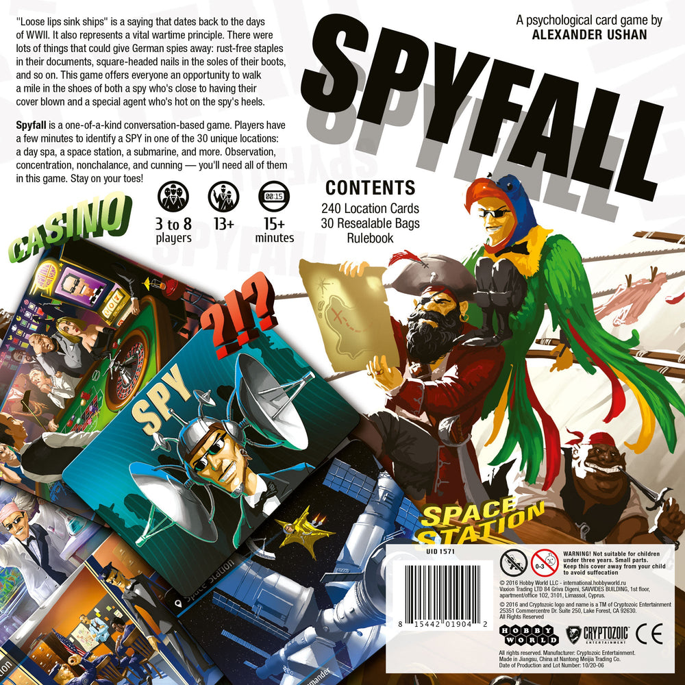 Spyfall (ONLINE ORDER ONLY)