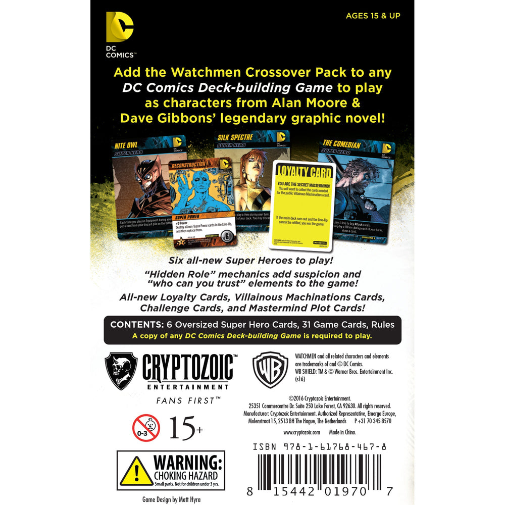 DC Deck-Building Game Crossover Pack 4: Watchmen (ONLINE ORDER ONLY)
