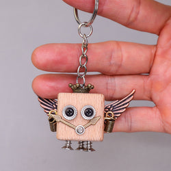 DIY Timberbot Kit – Build 2 Wooden Robots, Make Keychains & Necklaces (ONLINE ORDER ONLY)
