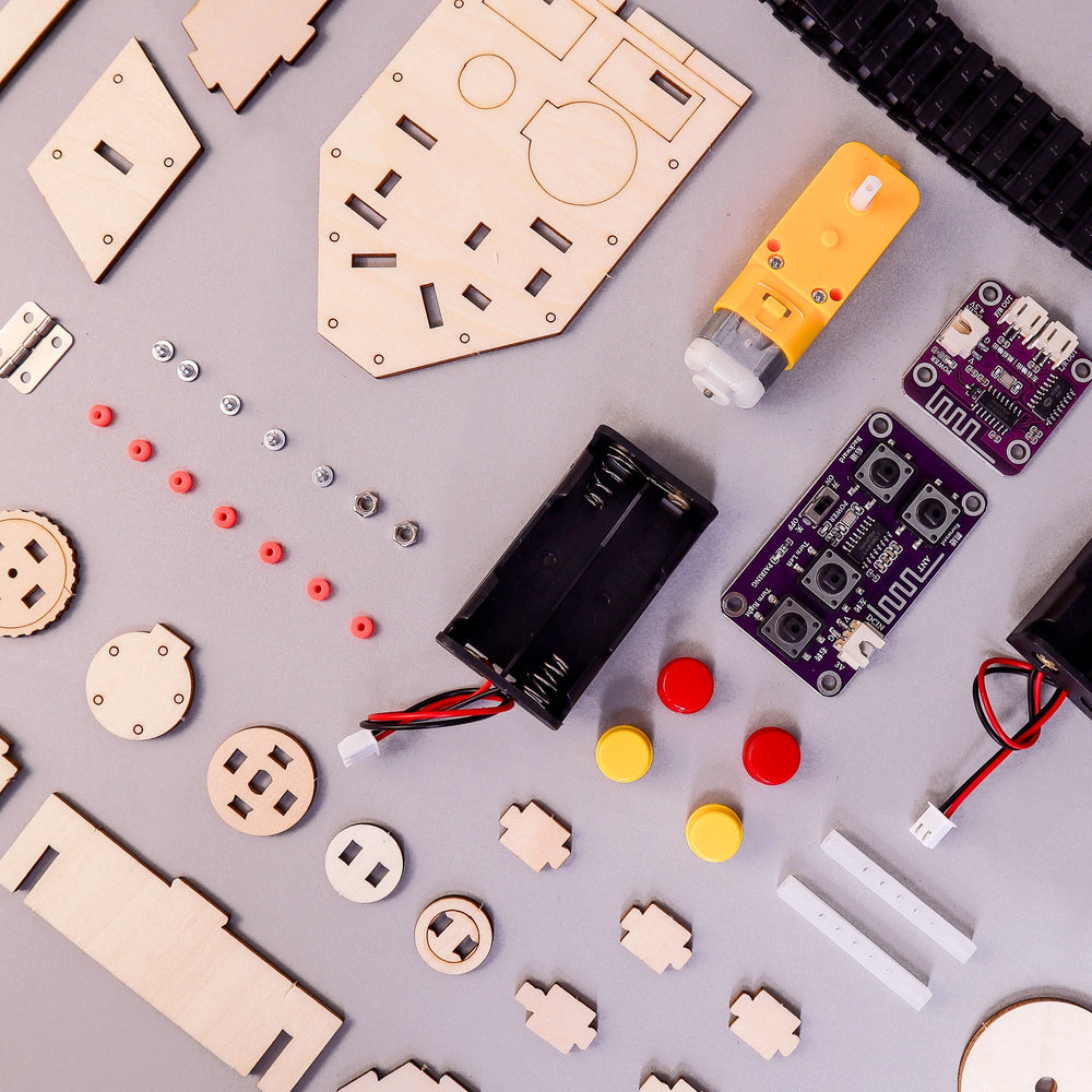 RC TankCam, Tank and Camera Mode, Educational STEM Kit (ONLINE ORDER ONLY)