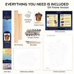 Gryffindor Crest - Paint By Numbers Kit (ONLINE ORDER ONLY)