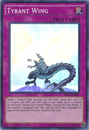 Tyrant Wing [DRL2-EN007] Super Rare (ONLINE ORDER ONLY)
