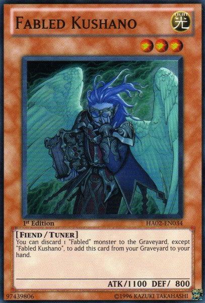 Fabled Kushano [HA02-EN034] Super Rare (ONLINE ORDER ONLY)