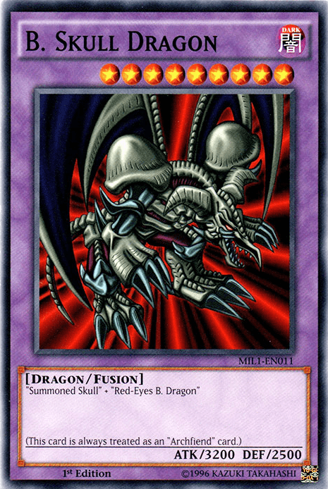 B. Skull Dragon [MIL1-EN011] Common (ONLINE ORDER ONLY)