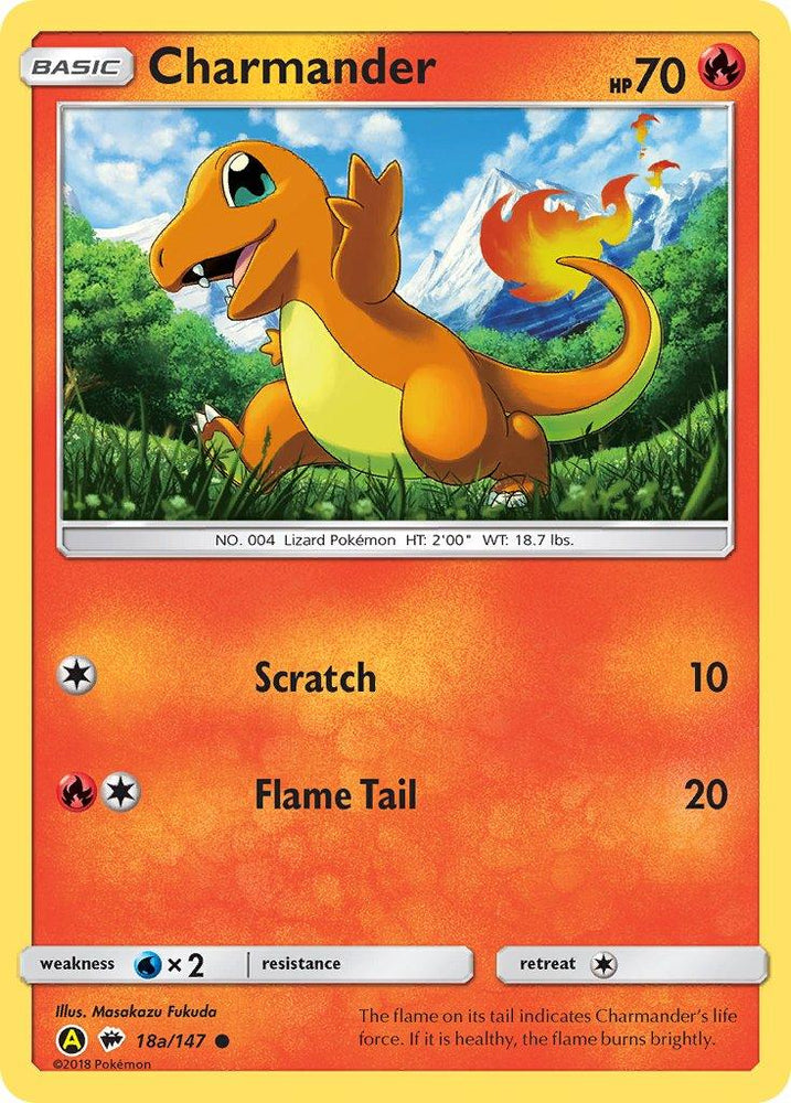 Charmander (18a/147) [Alternate Art Promos] (Online Only)