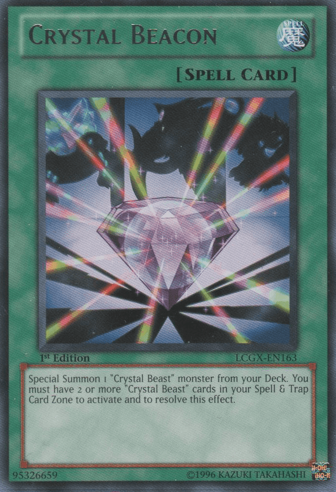 Crystal Beacon [LCGX-EN163] Rare (ONLINE ORDER ONLY)
