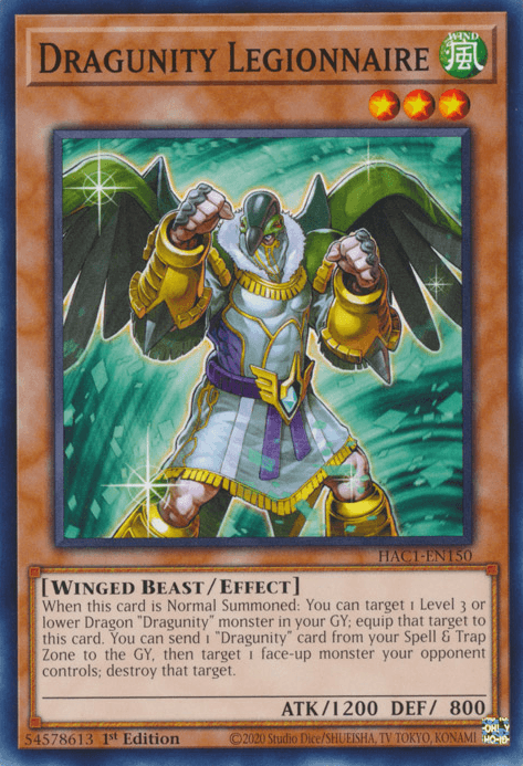 Dragunity Legionnaire [HAC1-EN150] Common (ONLINE ORDER ONLY)